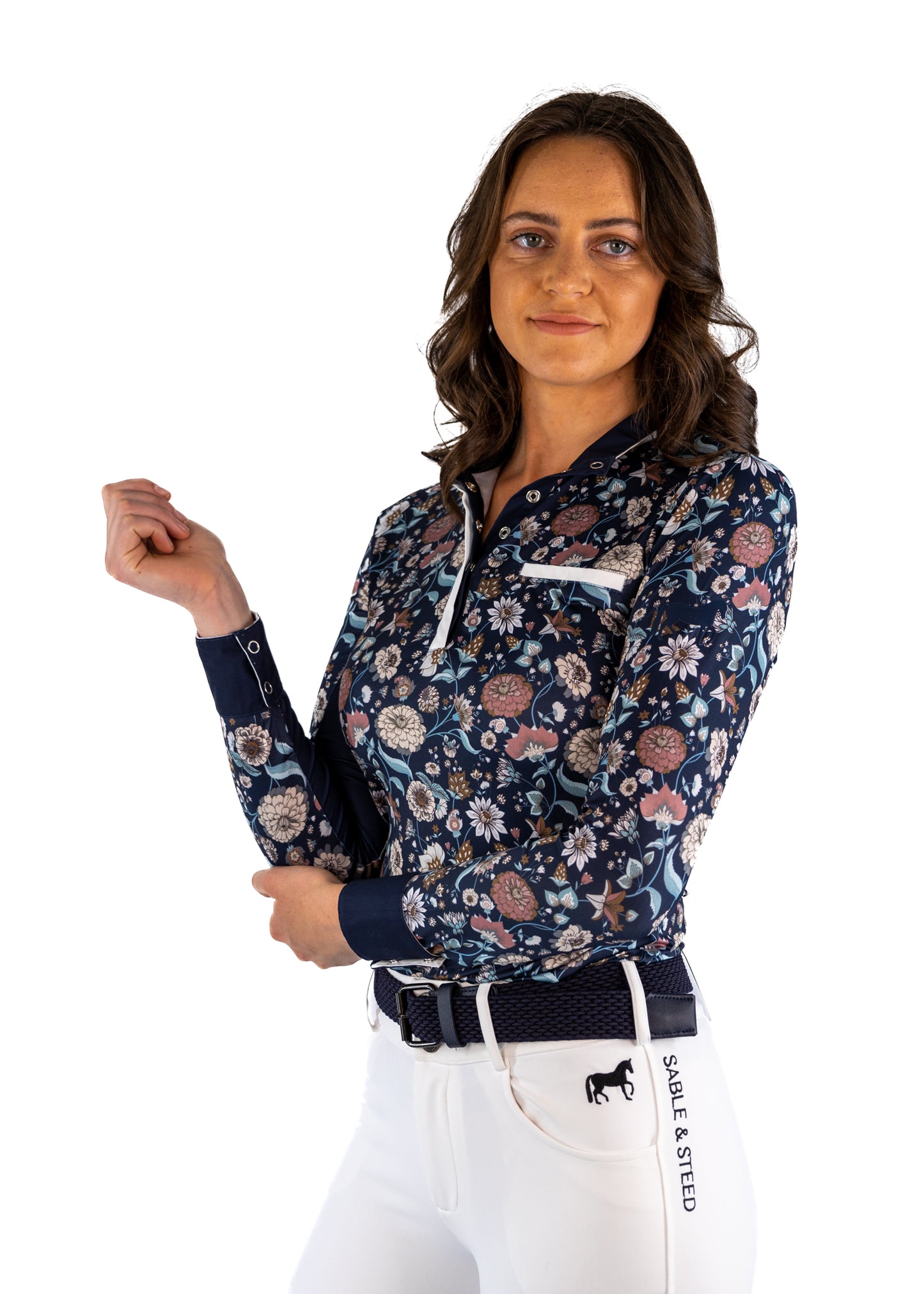 Dolly Performance Blouse - Floral